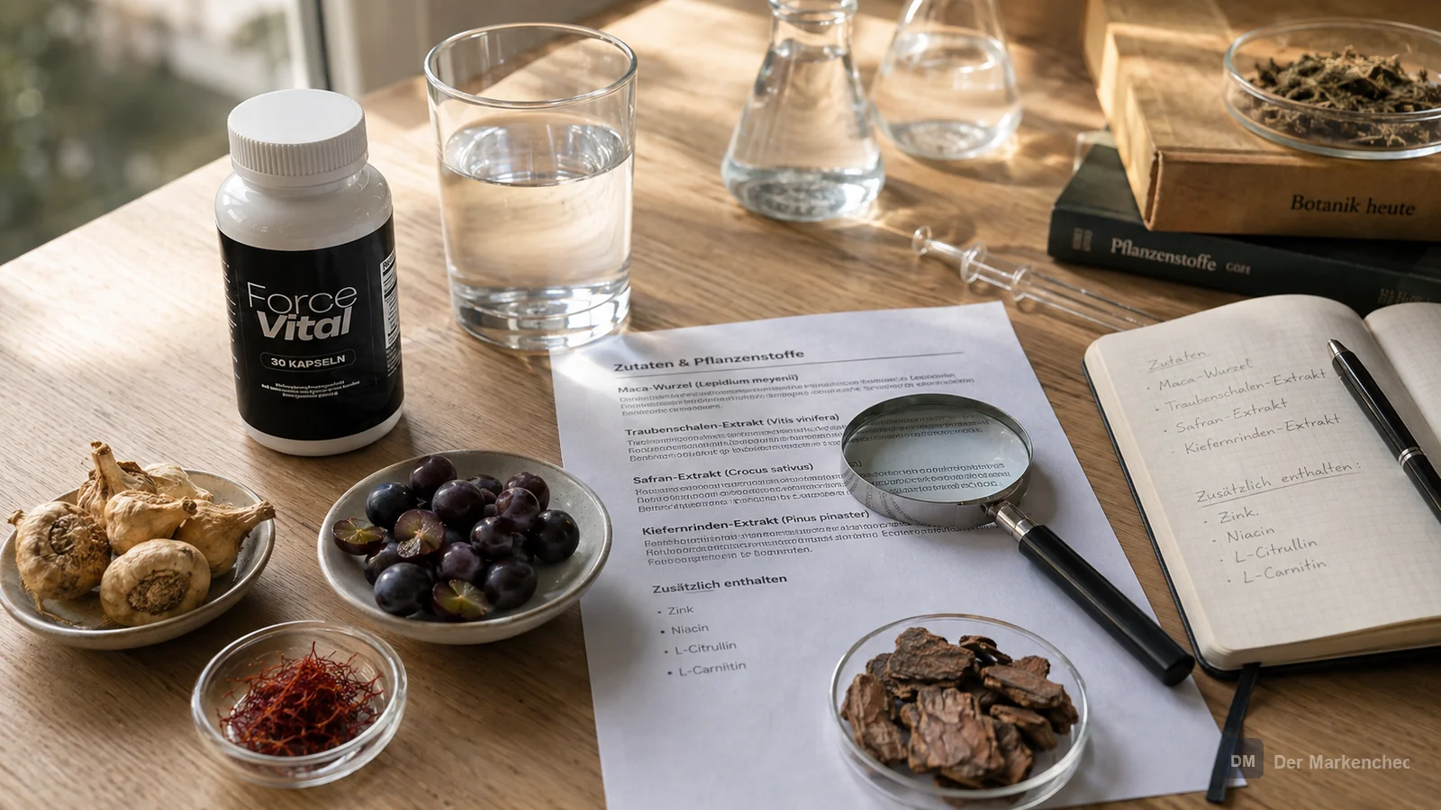 ForceVital Inhaltsstoffe – Formel und Dosierungen im Check