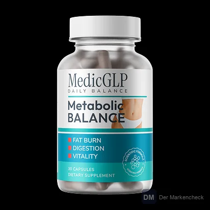 MedicGLP Originalflasche Metabolic Balance mit 30 Kapseln